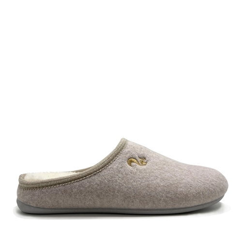 thies Hausschuh thies 1856 ® Organic Slipper vegan beige (W/X) mehrfarbig