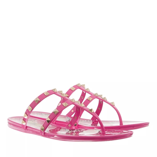 Valentino Garavani Rockstud Sandals Happy Pink/Multicolour Sandale