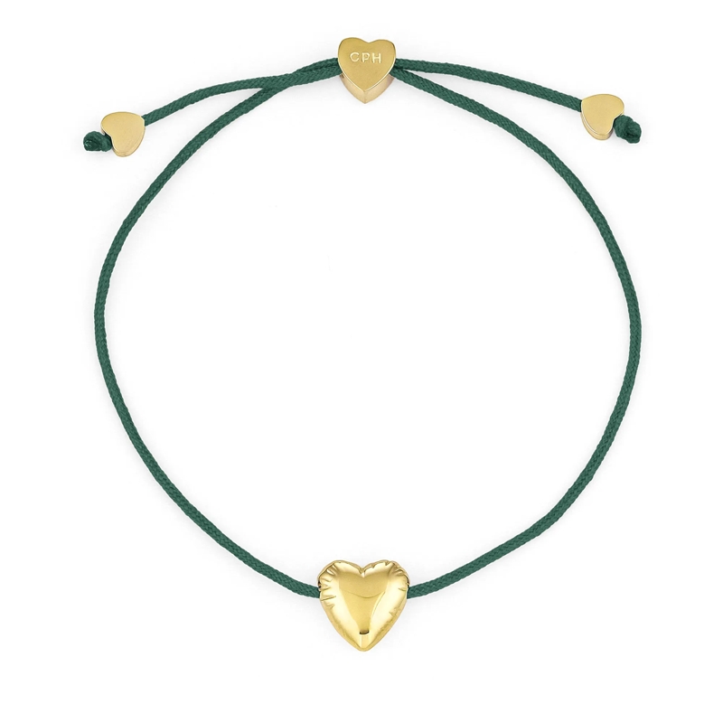 Copenhagen Armband Edelstahl Balloon Hearts grün(Image 3)