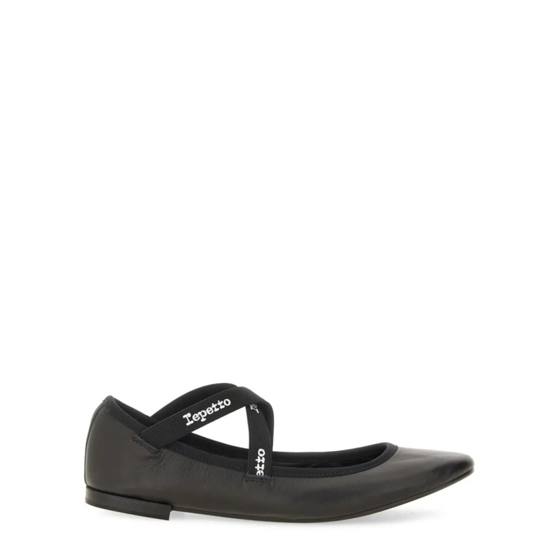 repetto Escarpins "Joana" Dancer Flat Shoes Black