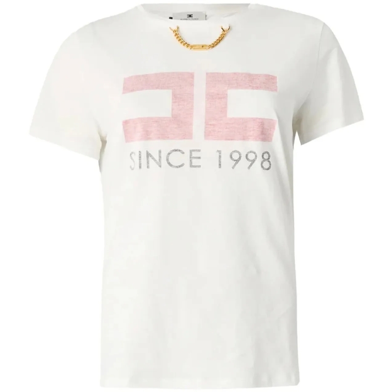 Elisabetta Franchi Polohemd T-Shirts And Polos White weiß