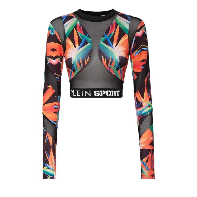 Plein Sport Top Sport Top schwarz
