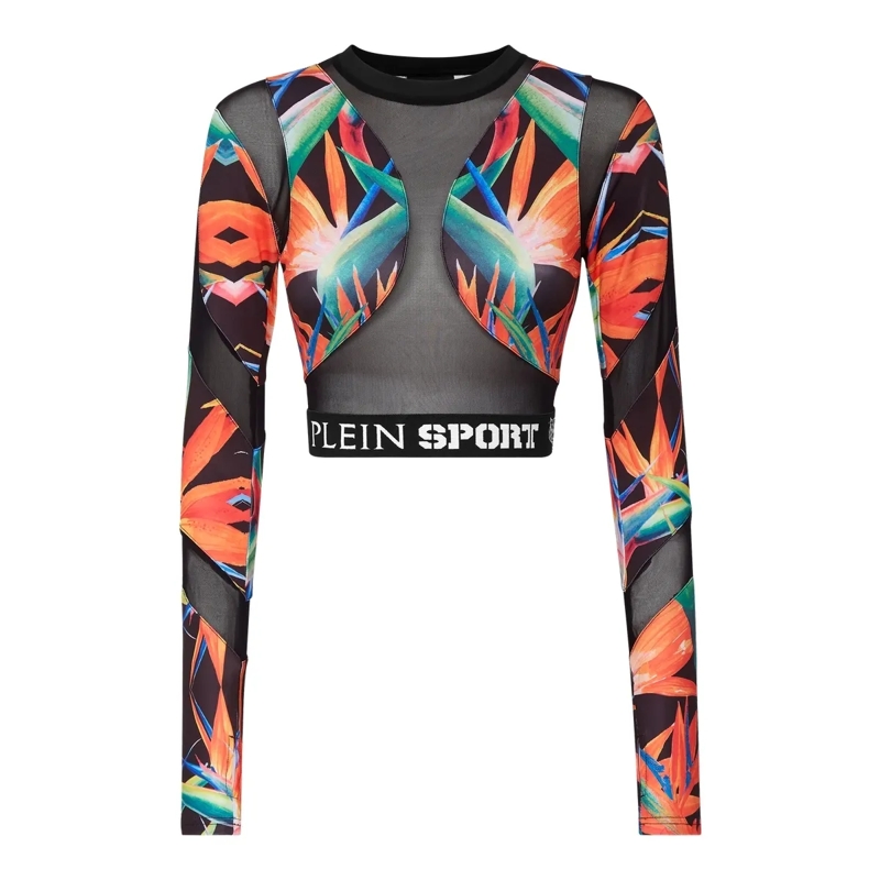 Plein Sport Top Sport Top schwarz