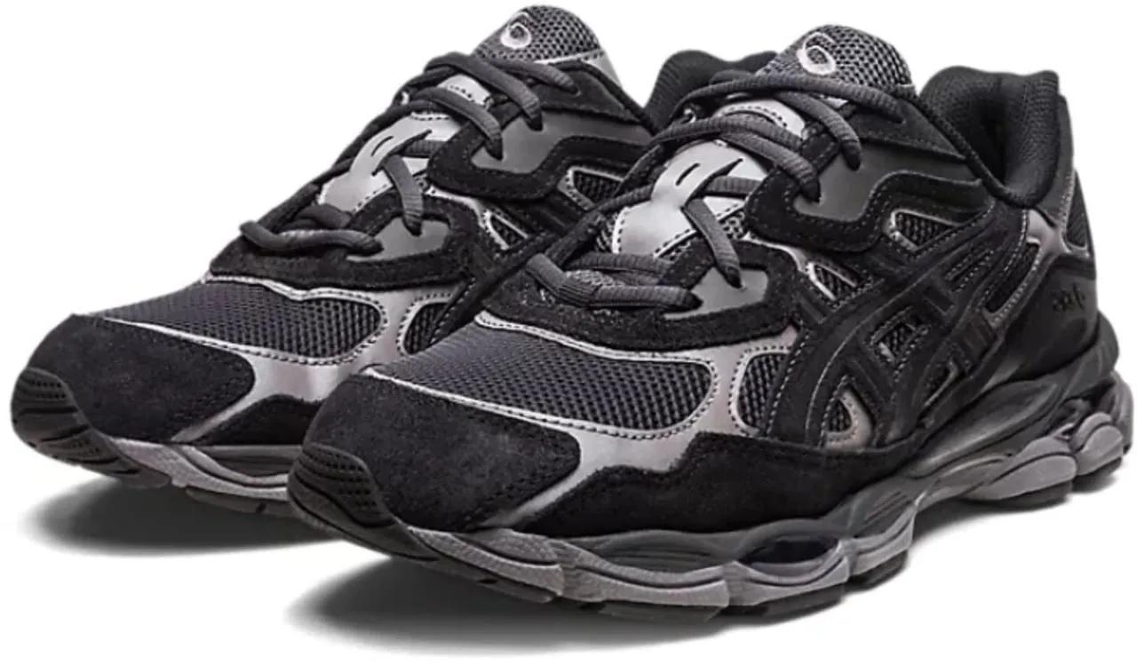 Thumbnail - Asics Low-Top Sneaker - Panelled Design Gel Nyc Sneakers With Suede And Me - Gr. 42 (EU) - in Bunt - für Damen