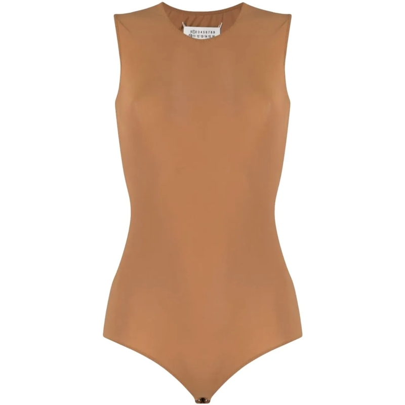 Maison Margiela T-Shirt Sleeveless Bodytop Terra orange