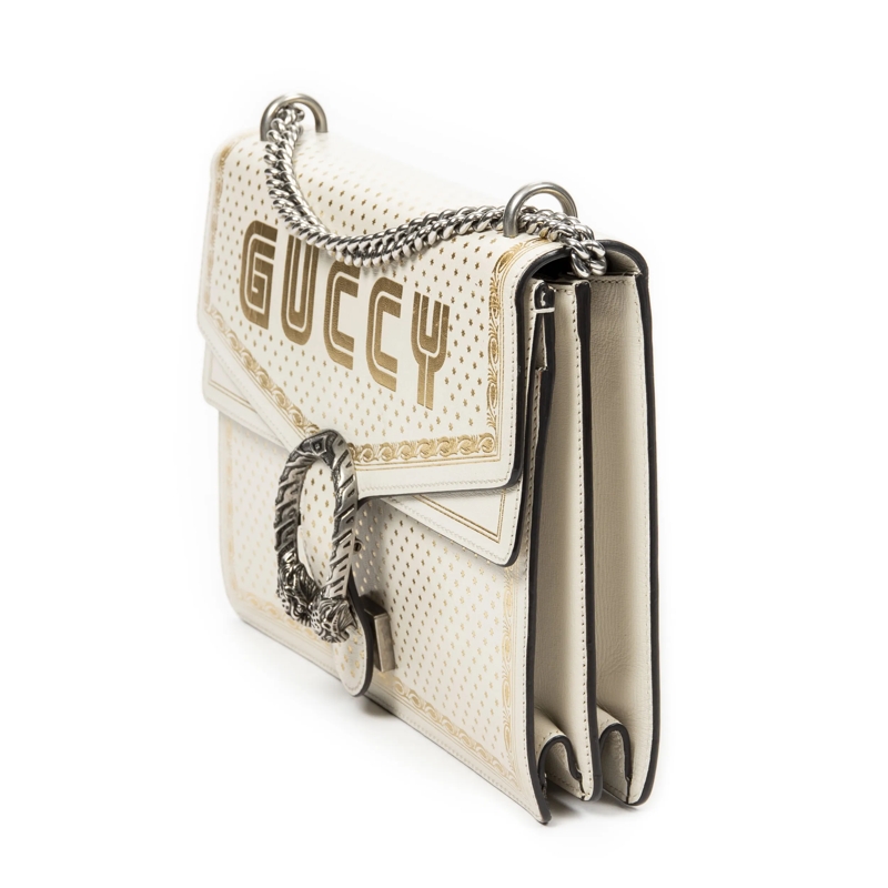 Gucci Crossbody Bag Gucci x Sega Guccy Stars Medium Dionysus offwhite