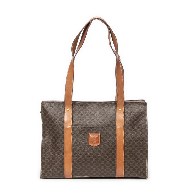 Celine Crossbody Bag Zip Shopping Tote braun