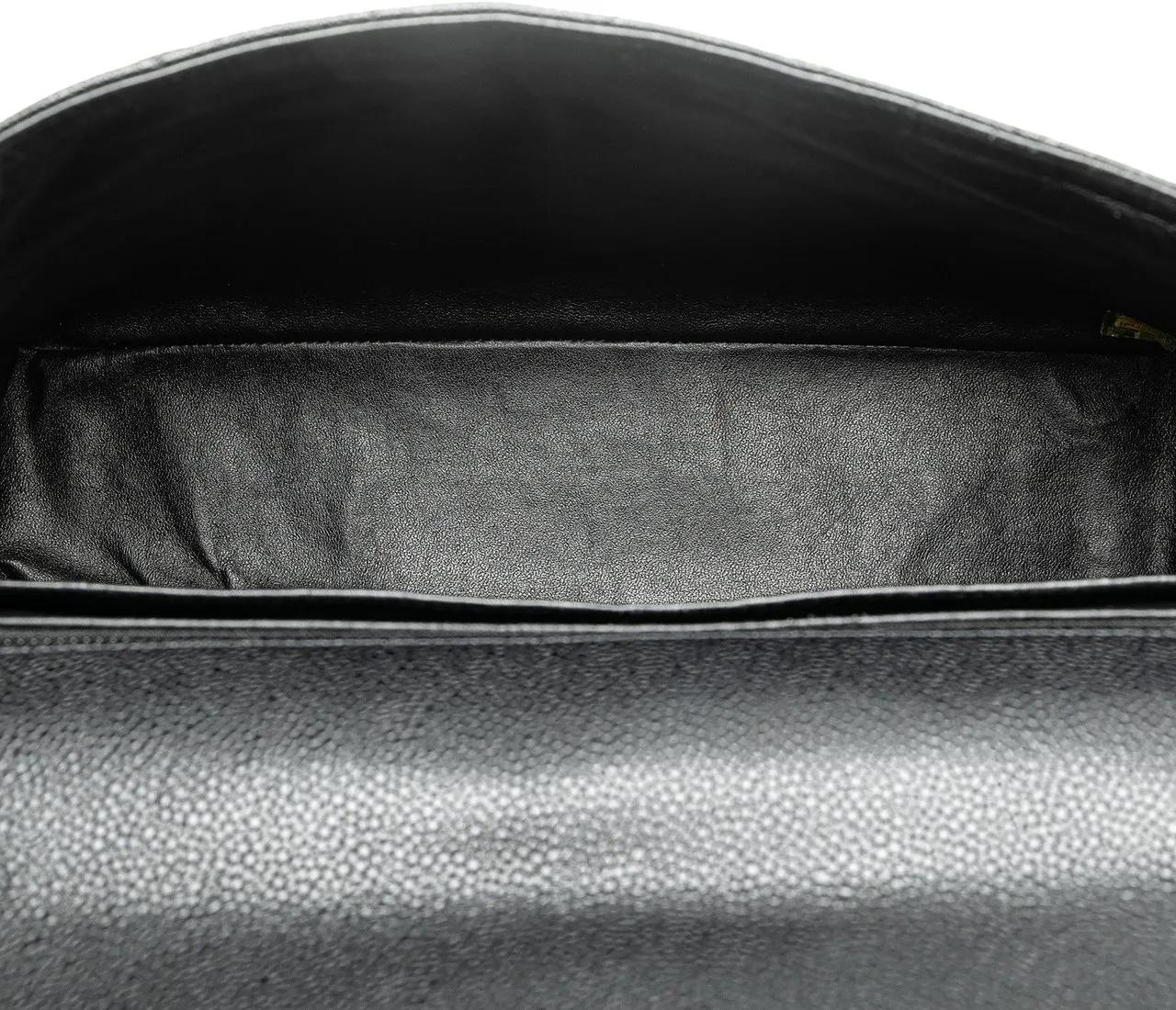 Thumbnail - Chanel Hobo Bags - Maxi Classic Caviar Single Flap - Gr. unisize - in Schwarz - für Damen