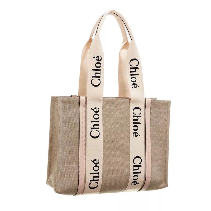 Chloé Tote Woody Cement Pink(Image 3)