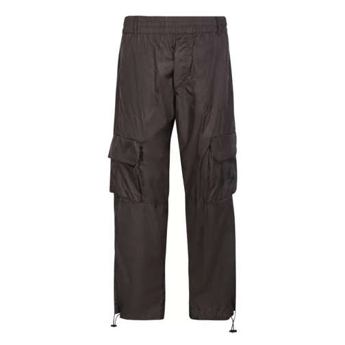 44 Label Group Loose-Fitting Trousers Brown Byxor