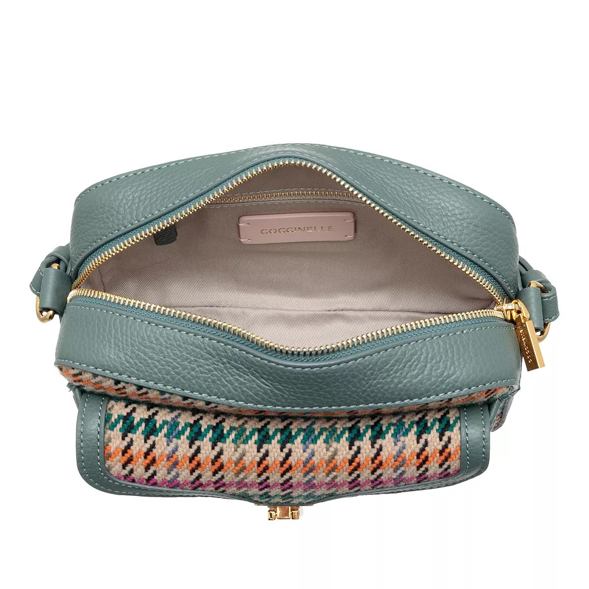 Coccinelle Beat Pied De P Multi Kale Green/Tang | Camera Bag