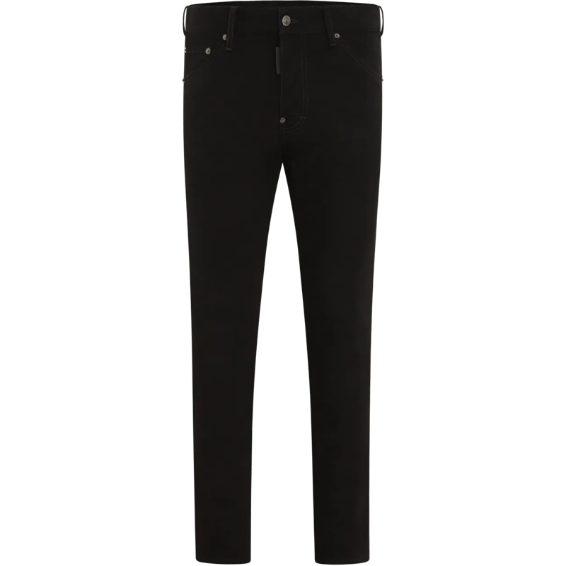 Dsquared2 Slim-Fit-Jeans Heren Pants 5 Pockets Zwart schwarz
