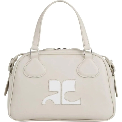 Courrèges Schultertasche Bowling Shoulder Bag beige