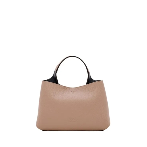 Tod's Mini Leather Shopping Bag Brown Fourre-tout