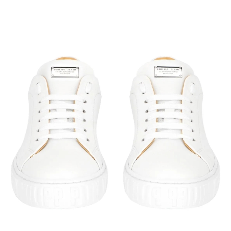 Philipp Plein Low-Top-Sneaker Low-Top Turnschuhe weiss(Image 5)