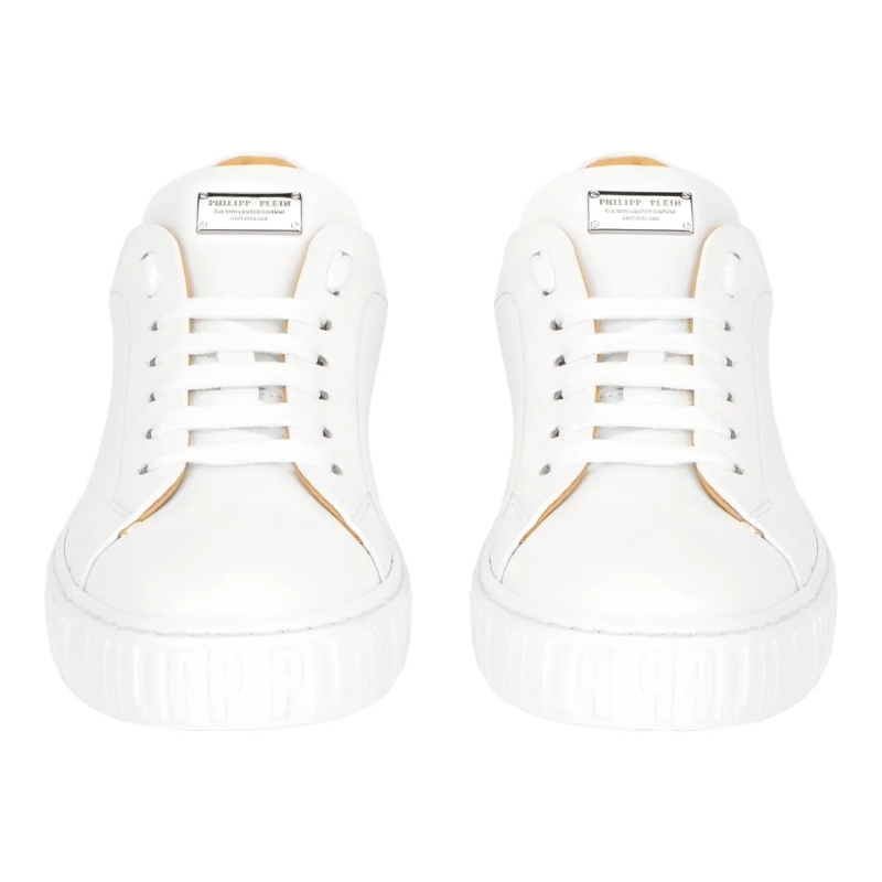 Philipp Plein Low-Top-Sneaker Low-Top Turnschuhe weiss(Image 2)