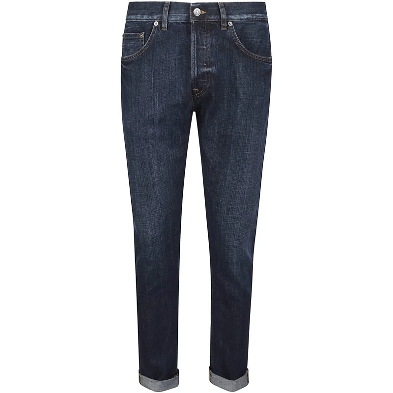 Dondup Jeans mit geradem Bein Icon Jeans Blue blau