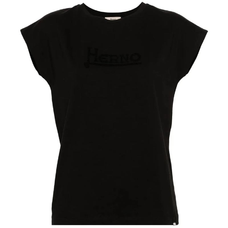 Herno T-Shirt t-shirt black schwarz