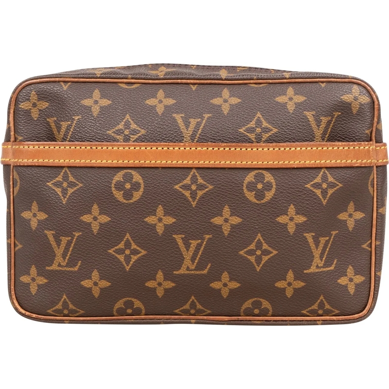 Louis Vuitton Tote Louis Vuitton Canvas Monogram Compiegne 23 Clutch braun