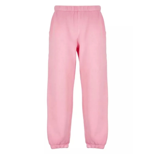 Erl Pink Cotton Pants Pink 