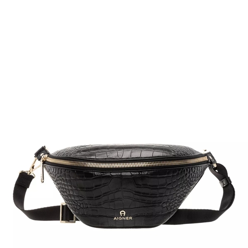 AIGNER Belt Bag   Black Crossbody Bag