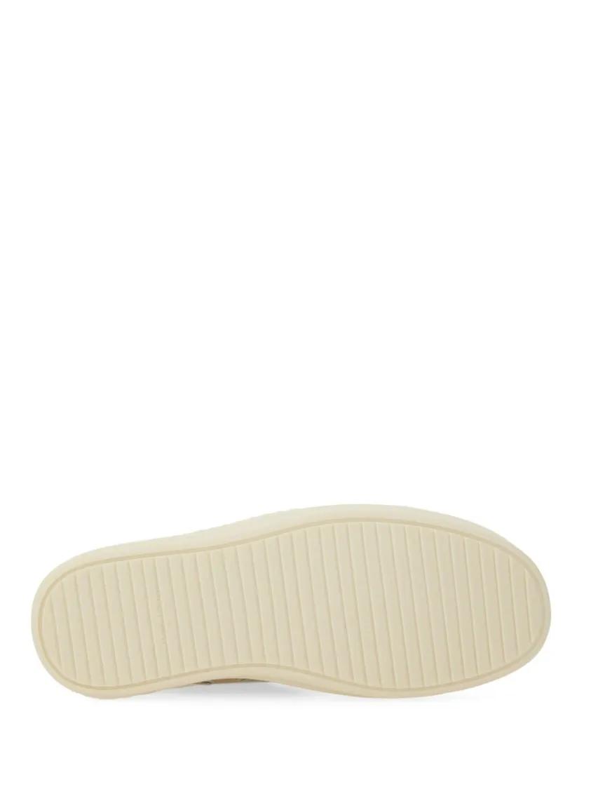 Thumbnail - Rick Owens Low-Top Sneaker - Lamb Leather Low-Top Sneakers With Calf Leather To - Gr. 38 (EU) - in Grau - für Damen