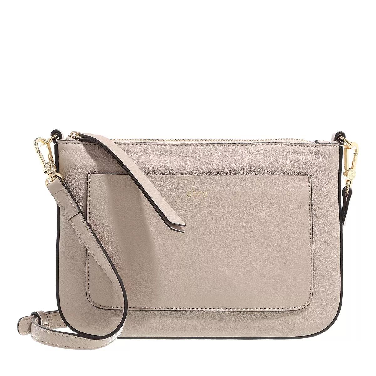 Abro Crossbody Bags - Umhängetasche Raquel - Gr. unisize - in Beige - für Damen