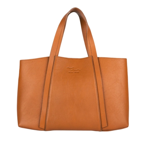 mine mina Tote MARIT – die mittelgroße Handtasche. Cognac