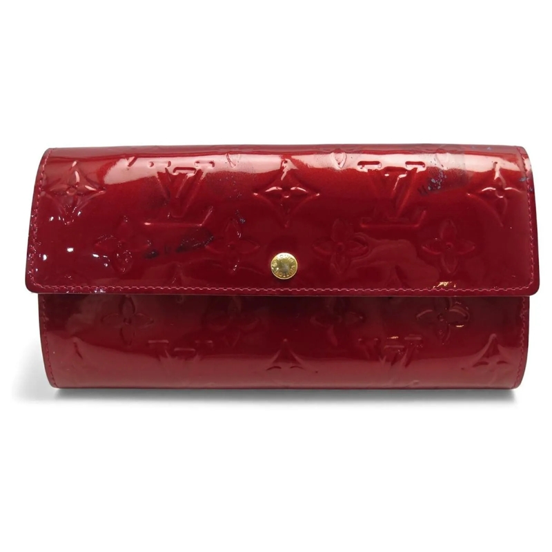 Louis Vuitton Geldbörse LOUIS VUITTON SARAH GELDBÃ–RSE M93530 MONOGRAMM LA rot