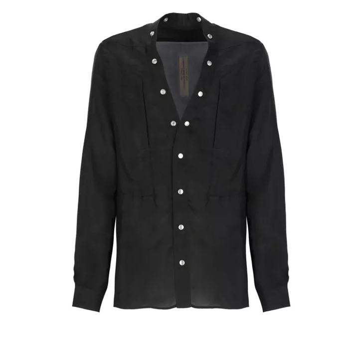 Rick Owens Larry Shirt Black