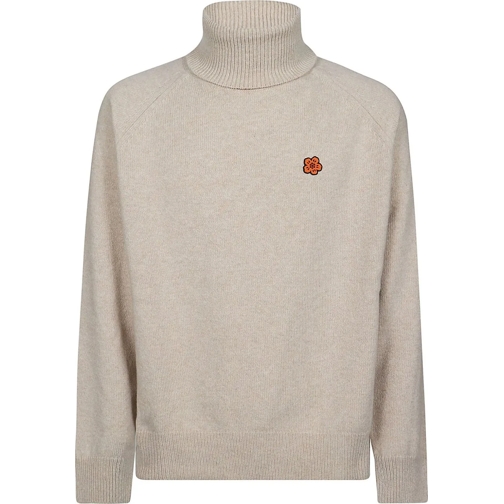 Kenzo  Rws Boke Flower Turtle Neck Sweater Brown schwarz