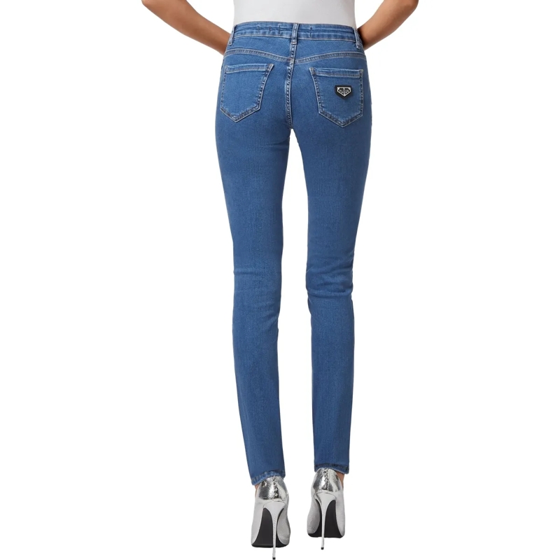 Philipp Plein Skinny-Leg-Jeans Jeggings blau(Image 2)