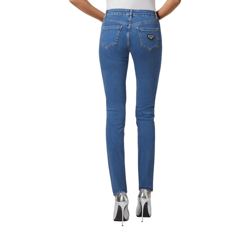 Philipp Plein Skinny-Leg-Jeans Jeggings blau(Image 2)