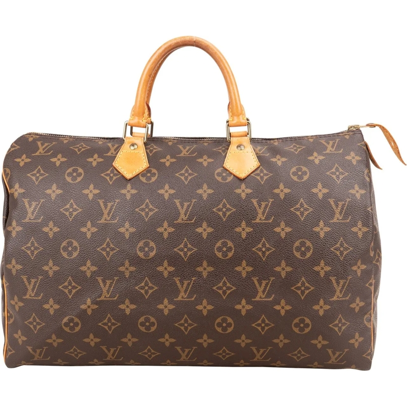 Louis Vuitton Tote Louis Vuitton Monogram Canvas Speedy 40 Handbag braun