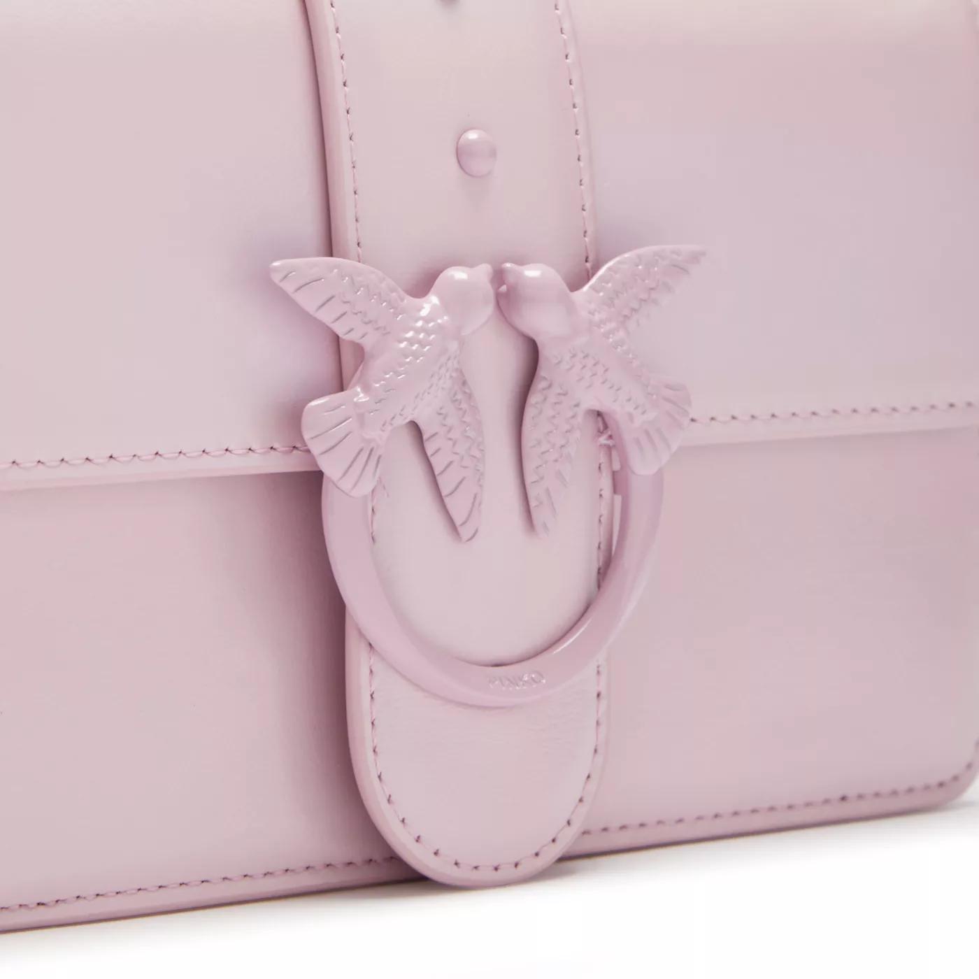 Pinko Crossbody bags Love One damen Umhängetasche Rosa 100059-A12 in poeder roze