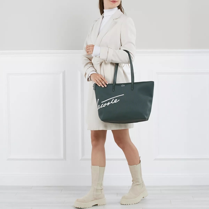 Lacoste L Shopping Bag Sinople Farine Boodschappentas