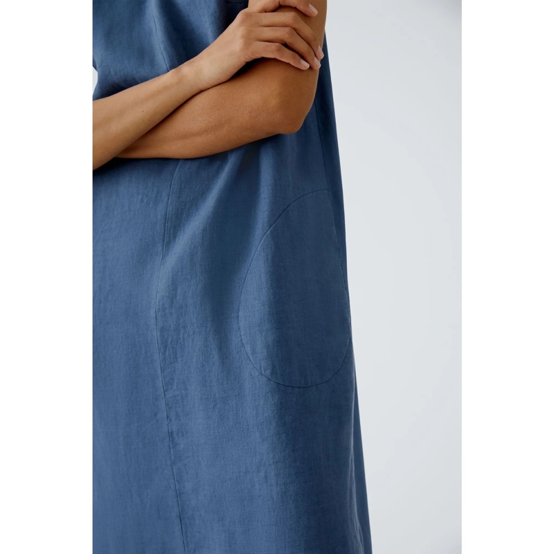 Oui Kleid Kleid blau (Image 6)