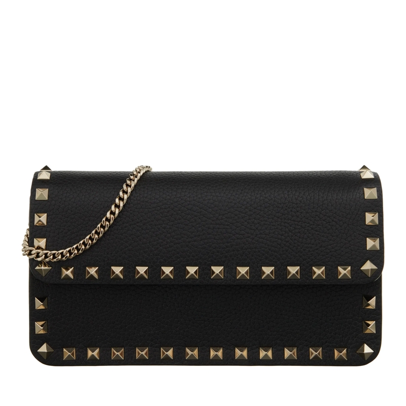 Valentino Garavani Wallet On A Chain Wallet On A Chain Rockstud Nero
