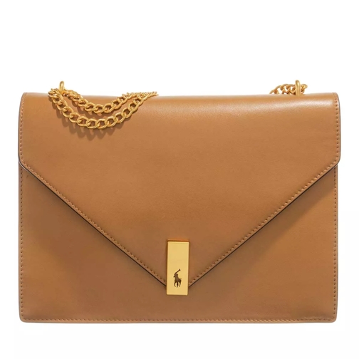 Polo Ralph Lauren Envelope Chain Bag Small Tan | Crossbody Bag ...
