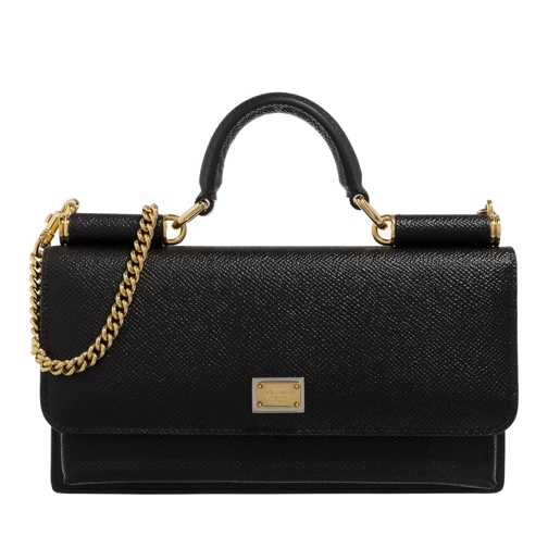 Dolce&Gabbana Small Phone Bag Nero Crossbodytas