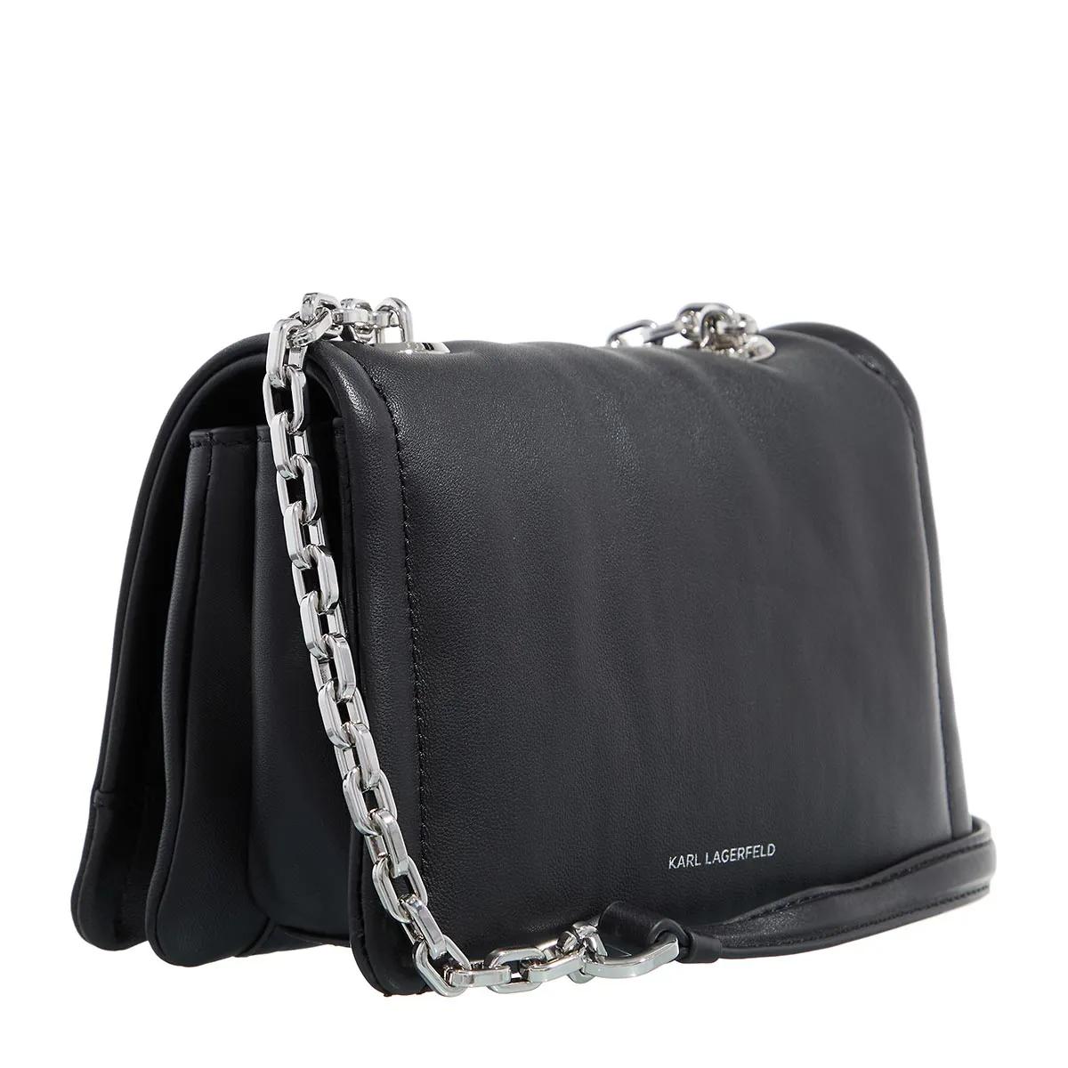 Karl Lagerfeld Crossbody bags K Autograph Sp Puffy Cb in zwart