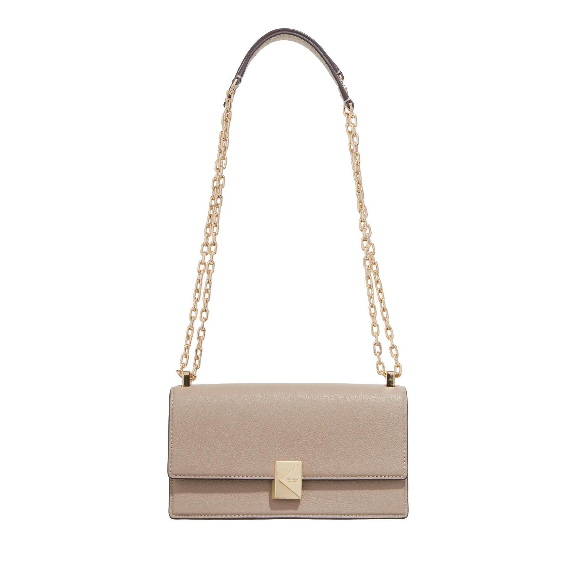 Kate Spade New York Crossbody Bags - Deco Mini Flap Chain Crossbody - Gr. unisize - in Taupe - für Damen