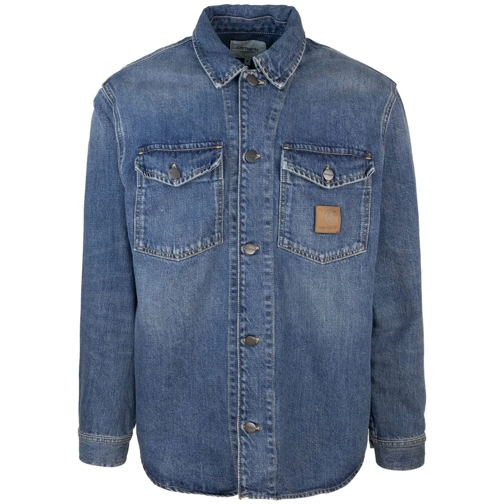 CARHARTT Legere Oberteile Carhartt WIP Shirts Blue blau