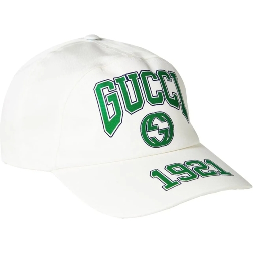 Gucci  Gg Logo Baseball Cap weiß