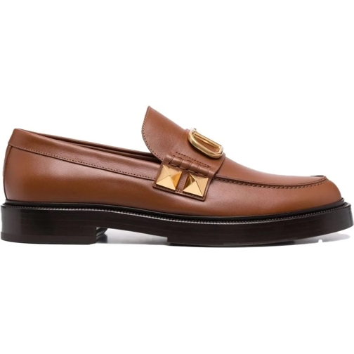 Valentino Garavani Flat shoes Brown schwarz Loafer