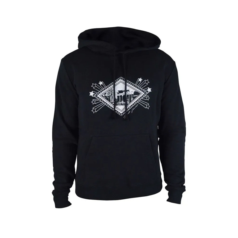 Saint Laurent  Hoodie Sweat With Logo Black