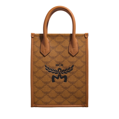 MCM Himmel Lauretos Tote Mini  Cognac Draagtas