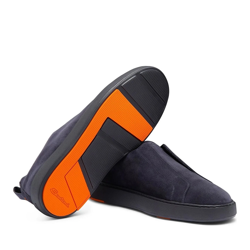 Santoni Low-Top-Sneaker Sneaker Donkerblauw blau(Image 7)