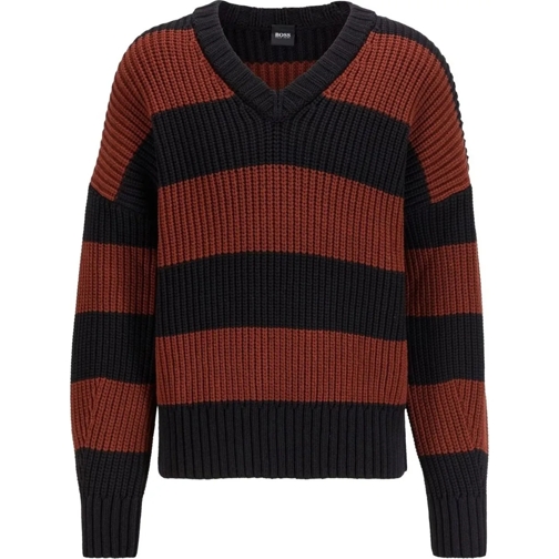 Hugo  Proti Ribbed Sweater mehrfarbig