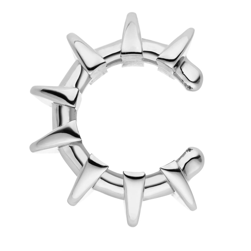 Liebeskind Berlin Ohrstecker Edelstahl Spikes silber(Image 4)